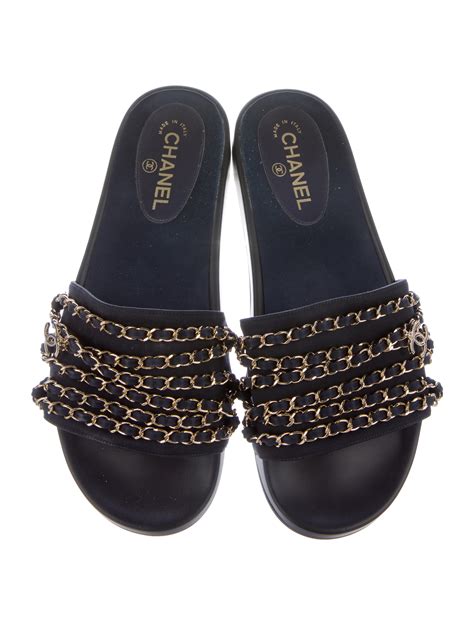 chanel sandals womens|Chanel sandals official website.